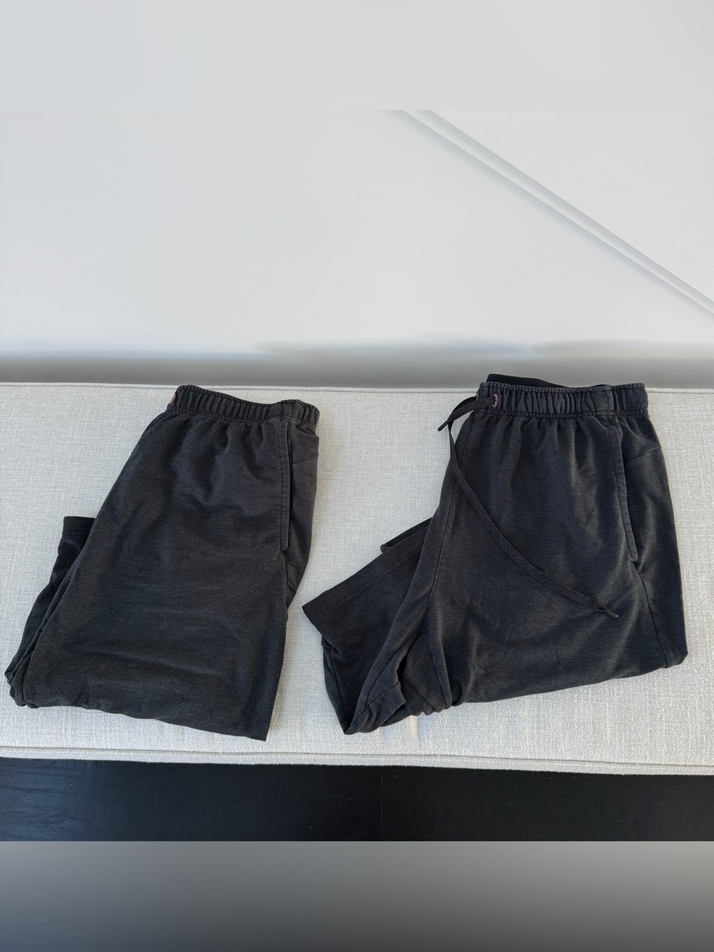 Pair of Men’s Gray Nike Workout Shorts 12” Size Large